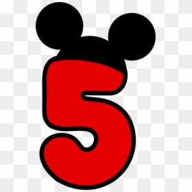 Numero 3 Mickey Mouse Png, Transparent Png - mickey mouse png