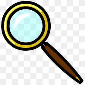 Club Penguin Magnifying Glass, HD Png Download - magnifying glass png