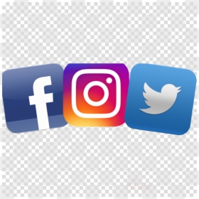 Facebook Twitter Instagram Logo Png, Transparent Png - instagram png logo