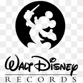 Walt Disney Records Logo, HD Png Download - disney logo png