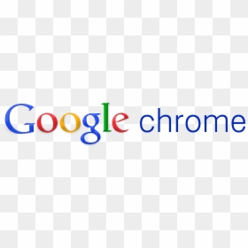 Google Chrome Text, HD Png Download - new google logo png