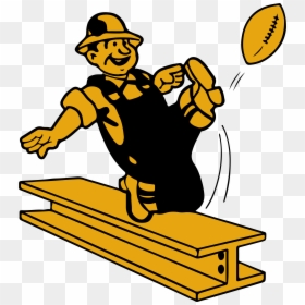 Pittsburgh Steelers Vintage Logo, HD Png Download - steelers logo png