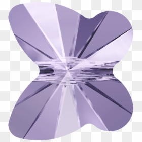 Abalorio Mariposa Swarovski, HD Png Download - lavender ribbon png