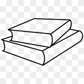 How To Draw School Books - Stack Of Books Drawing Easy, HD Png Download - books drawing png