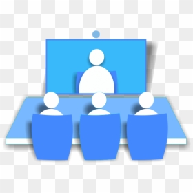 Conference Clipart Conferencing - Video Conference System Icon, HD Png Download - conference icon png