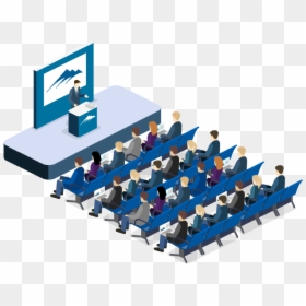 Flat Animation Conference, HD Png Download - conference icon png