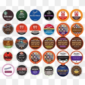 Bold Coffee Variety Sampler Pack For Keurig K-cup Brewers, - Social Media Icon Png Wood, Transparent Png - afterburner png