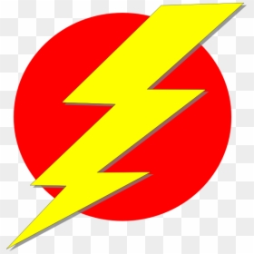 Yellow Red Logo, HD Png Download - yellow lightning bolt png