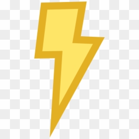 Mlp Lightning Cutie Mark, HD Png Download - yellow lightning bolt png
