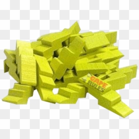 Plastic Lightning Token, HD Png Download - yellow lightning bolt png