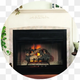 Superior 450px - Wood-burning Stove, HD Png Download - fire place png