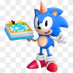 Sonic The Hedgehog Happy, HD Png Download - 1 añito cumpleaños png