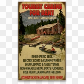 Cabins For Rent Sign, HD Png Download - location sign png