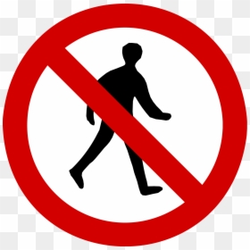 No Crossing Sign, HD Png Download - location sign png