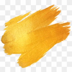 #gold #painting #or #gold #yellow #stroke #strokes - Paint Brush Stroke Ombre, HD Png Download - yellow paint stroke png