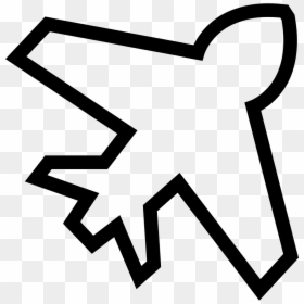 Airplane Outline - Png Airplane Outline, Transparent Png - airplane outline png