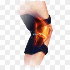 Knee Joint Support Pads, HD Png Download - person climbing png
