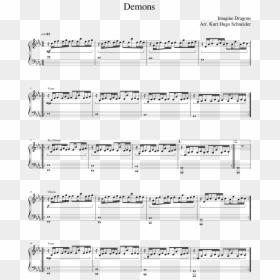 Cold Jorge Méndez Violin Sheet, HD Png Download - imagine dragons png