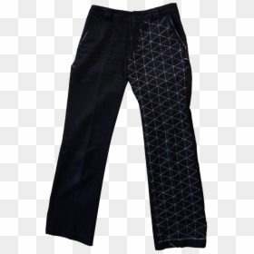 Hand-stitched Sashiko Jeans - Pajamas, HD Png Download - torn jeans png