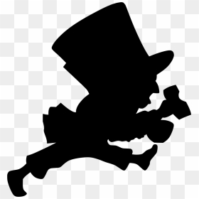 Alice In Wonderland Characters Silhouette, HD Png Download - alice in wonderland silhouette png