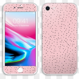 Small Dots On Pink Skin Iphone - Iphone 8, HD Png Download - small dots png