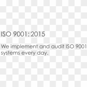 Monochrome, HD Png Download - iso 9001 png