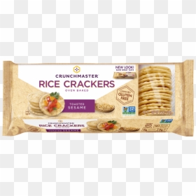 Rotator Image - Crunchmaster Rice Crackers Nutrition Facts, HD Png Download - ritz cracker png