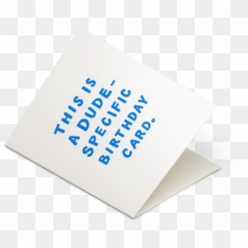 This Is A Dude Specific Birthday Card - Paper, HD Png Download - dude perfect png