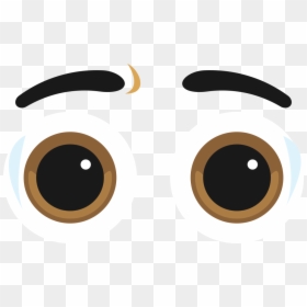 Circle, HD Png Download - shocked eyes png