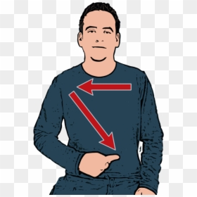 British Sign Language - American Sign Language For China, HD Png Download - asian person png
