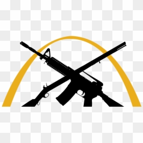 Ranged Weapon, HD Png Download - crossed pistols png