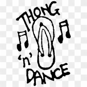 Thong N Dance Logo Clipart , Png Download, Transparent Png - dance logo png