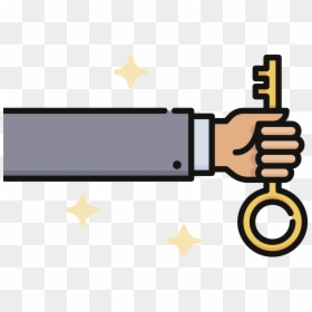 Thumbs Up Star Icon Flat, HD Png Download - llave inglesa png