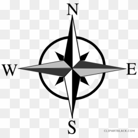 19 Compass Clipart Huge Freebie Download For Powerpoint - North South East West Clipart, HD Png Download - compass star png