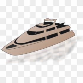 Watercraft,yacht,boat - Clip Art, HD Png Download - boat vector png