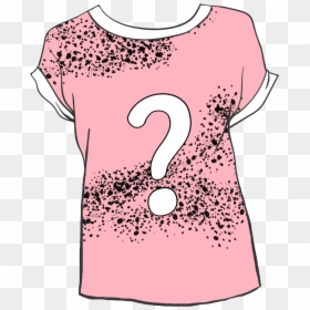 #pink #tshirt #clothes #questionmark #freetoedit - Active Shirt, HD Png Download - pink question mark png