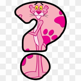 Pink Panther, HD Png Download - pink question mark png