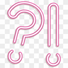 #questionmark, HD Png Download - pink question mark png