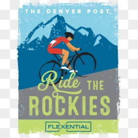 Ride The Rockies 2019, HD Png Download - people bike png