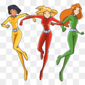 Download Totally Spies Fan Art - Totally Spies White Background, HD Png Download - totally spies png