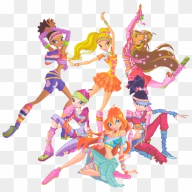 Winx Club Dance, HD Png Download - totally spies png