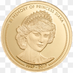 Cook Islands - 2017 - 5 Dollars - In Memory Of Princess - Cook Islands Coins 2019, HD Png Download - princess diana png