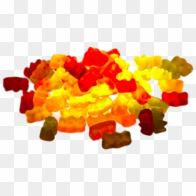 Chewing Gum Gummy Bear Gummi Candy - Transparent Background Gummy Bears Png, Png Download - chewing gum png