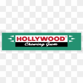 Hollywood Logo Png Transparent - Logo Hollywood Chewing Gum, Png Download - chewing gum png