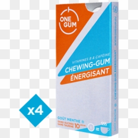 Boutiquex4 - One Gum Energisant, HD Png Download - chewing gum png