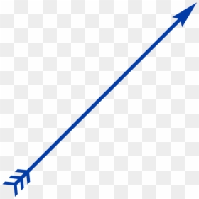Arrow Png Blue Transparent - Blue Arrow Png Transparent Background, Png Download - arrows png transparent