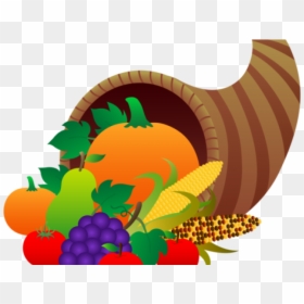 Small Cornucopia Cliparts - Printable Thanksgiving Clip Art Free, HD Png Download - cornacopia png