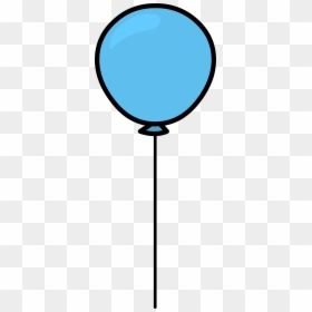 Blue Balloon Sprite, HD Png Download - balloon clip art png