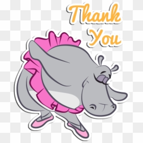 Design, HD Png Download - baby hippo png