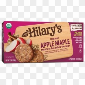 Hilary's Apple Maple Veggie Sausage, HD Png Download - breakfast sausage png